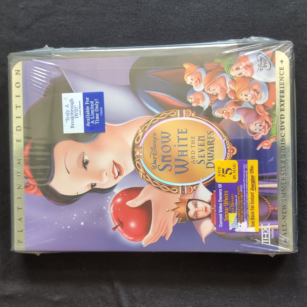Snow White Platinum Edition 2disc DVD set